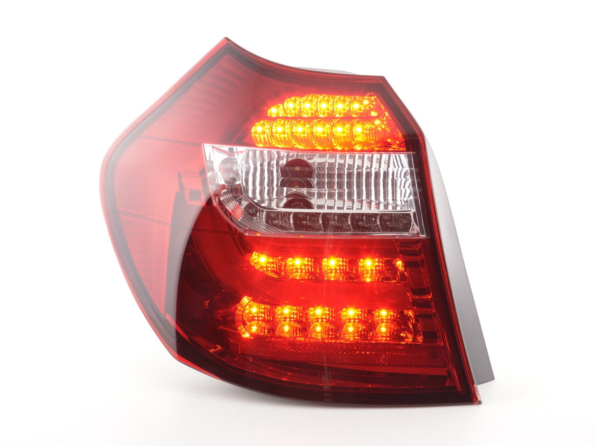 LED Rückleuchten Set BMW 1er E87/E81 3/5-trg.  04-06 klar/rot