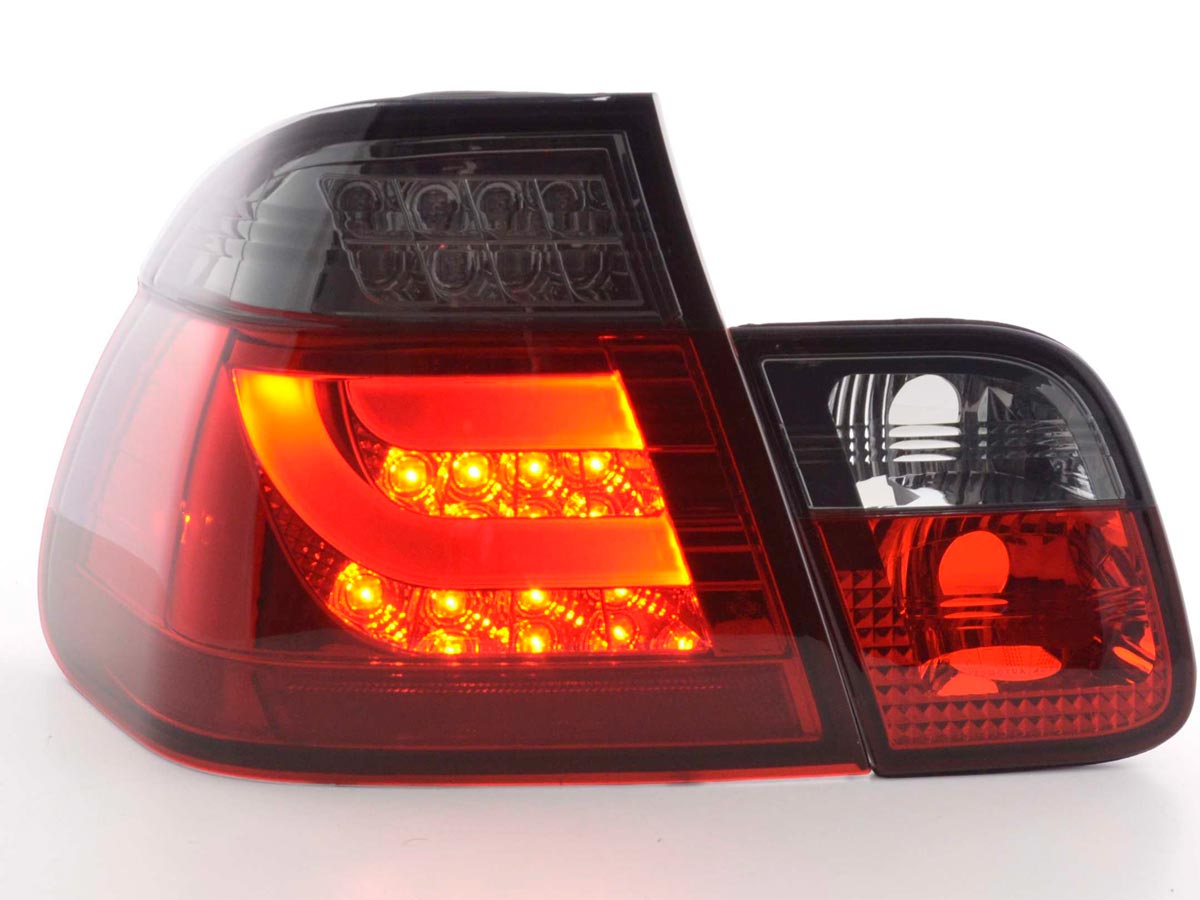 LED Rückleuchten Set BMW 3er E46 Limo  02-05 rot/schwarz