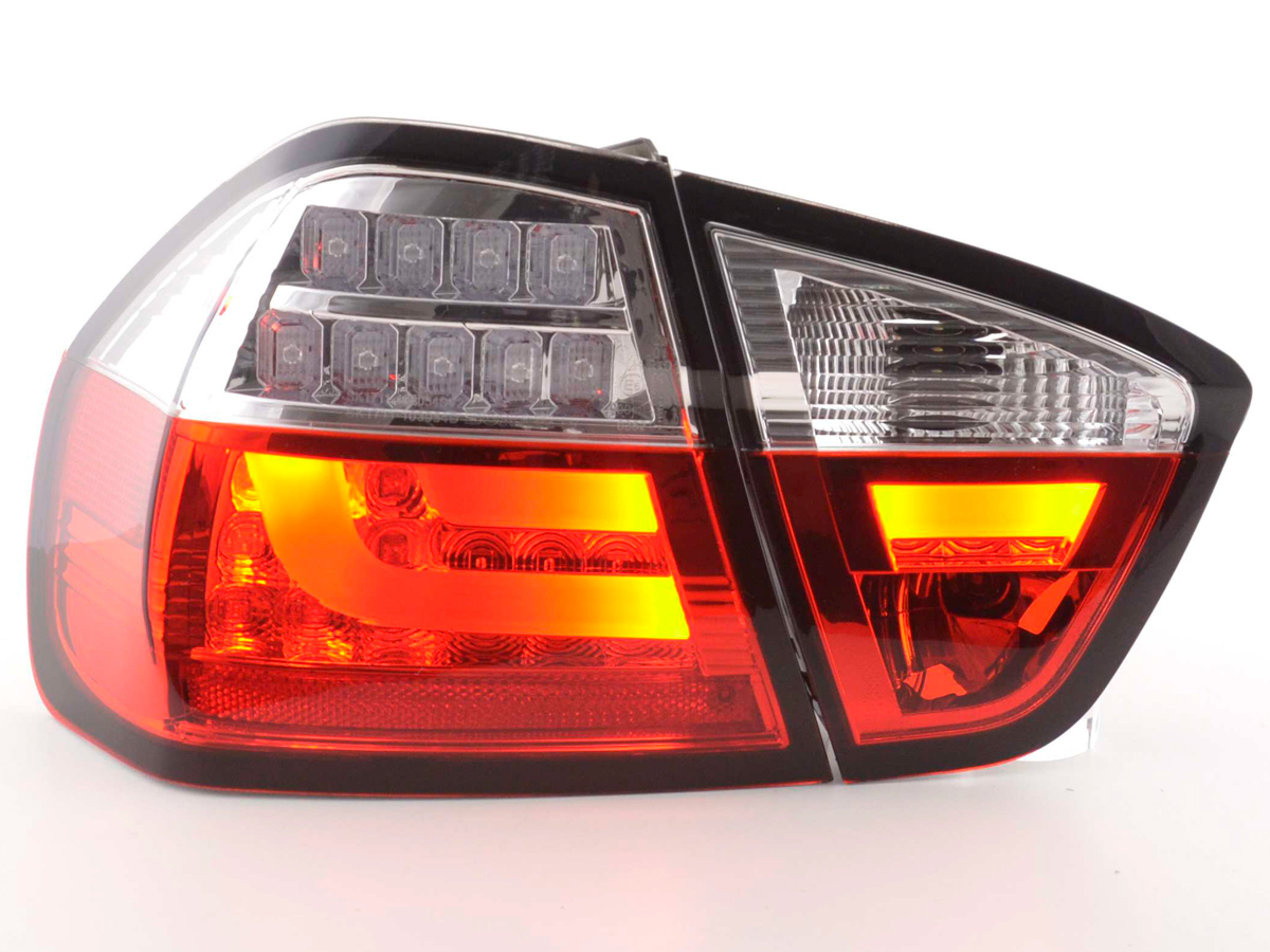 LED Rückleuchten Set BMW 3er E90 Limo  05-08 rot/klar