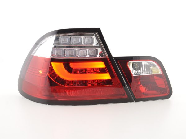LED Rückleuchten Set BMW 3er E46 Coupe  99-02 klar/rot
