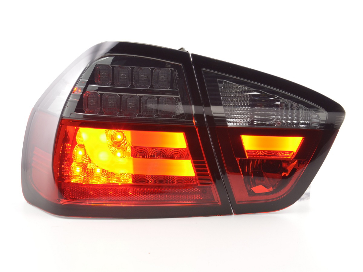 LED Rückleuchten Set BMW 3er E90 Limo  05-08 rot/schwarz