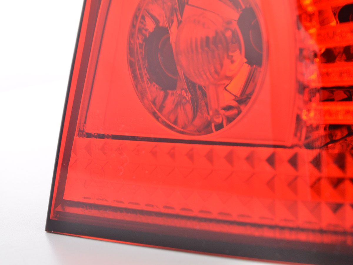 LED Rückleuchten Set BMW 5er E60 Limousine  08-09 rot/klar – Bild 3