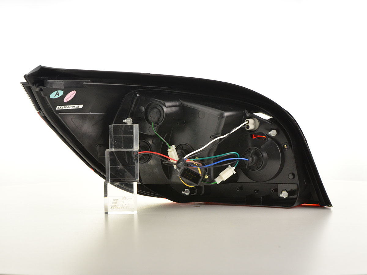 LED Rückleuchten Set BMW 5er E60 Limousine  08-09 rot/klar – Bild 5