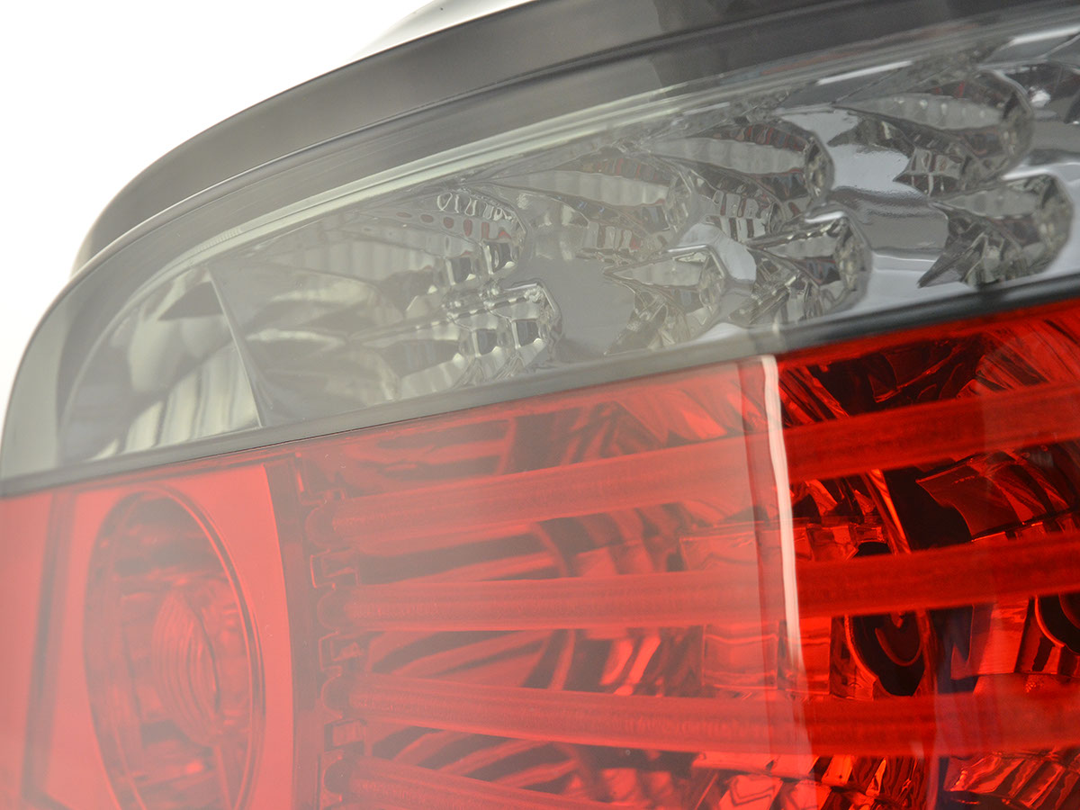 LED Rückleuchten Set BMW 5er E60 Limousine  08-09 rot/schwarz – Bild 5