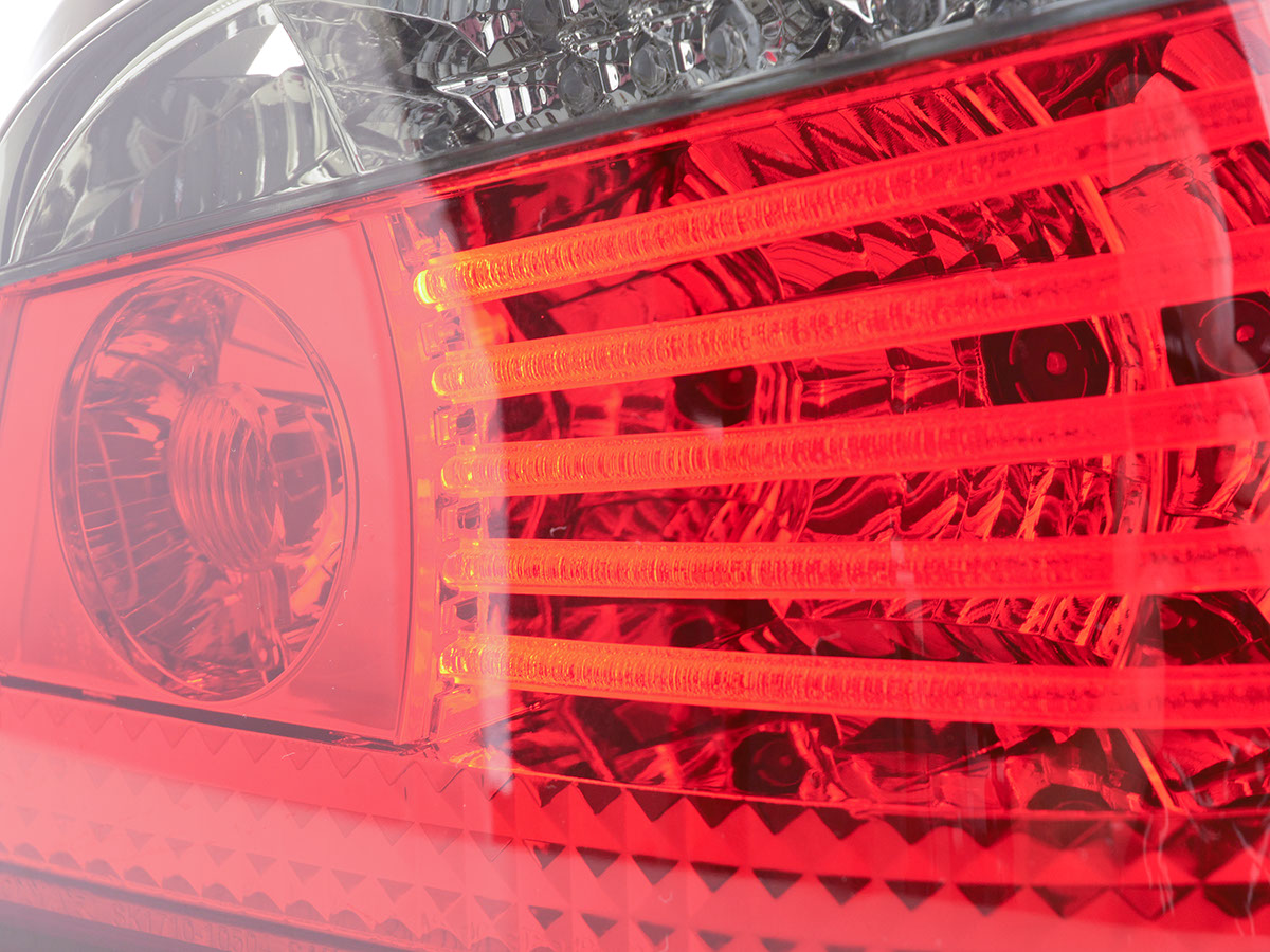 LED Rückleuchten Set BMW 5er E60 Limousine  03-07 rot/smoke – Bild 4