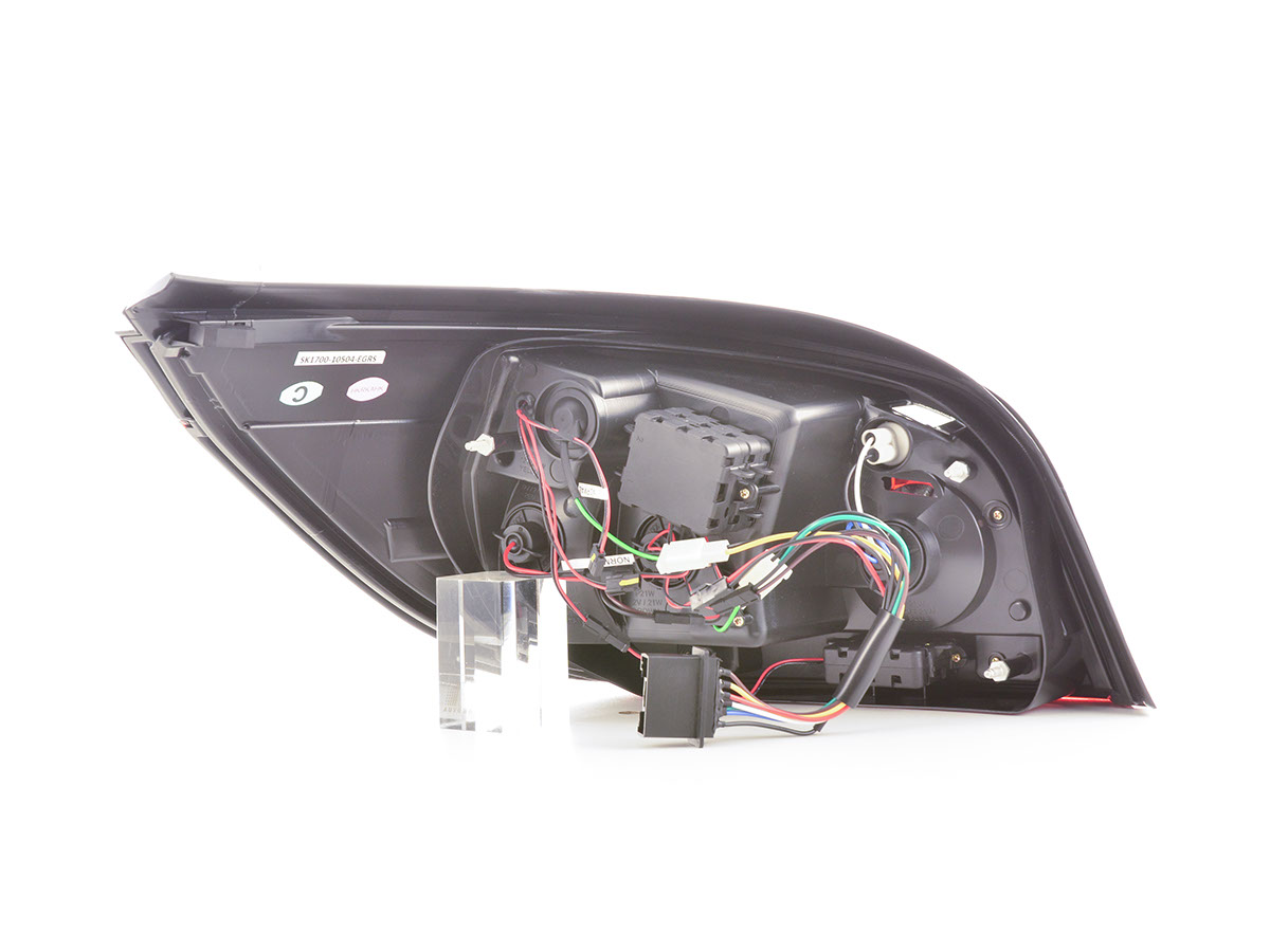 LED Rückleuchten Set BMW 5er E60 Limousine  03-07 rot/smoke – Bild 5