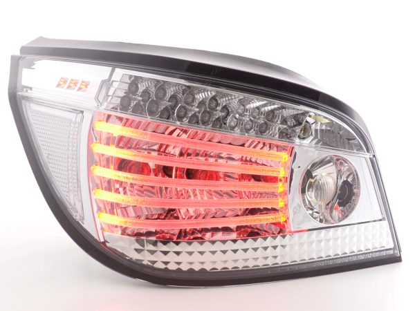 LED Rückleuchten Set BMW 5er Limousine Typ E60  04-07 chrom