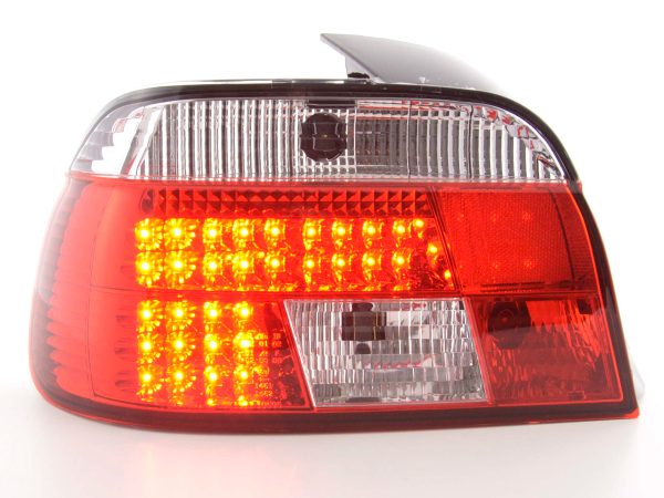 LED Rückleuchten Set BMW 5er Limousine Typ E39  95-00 klar/rot