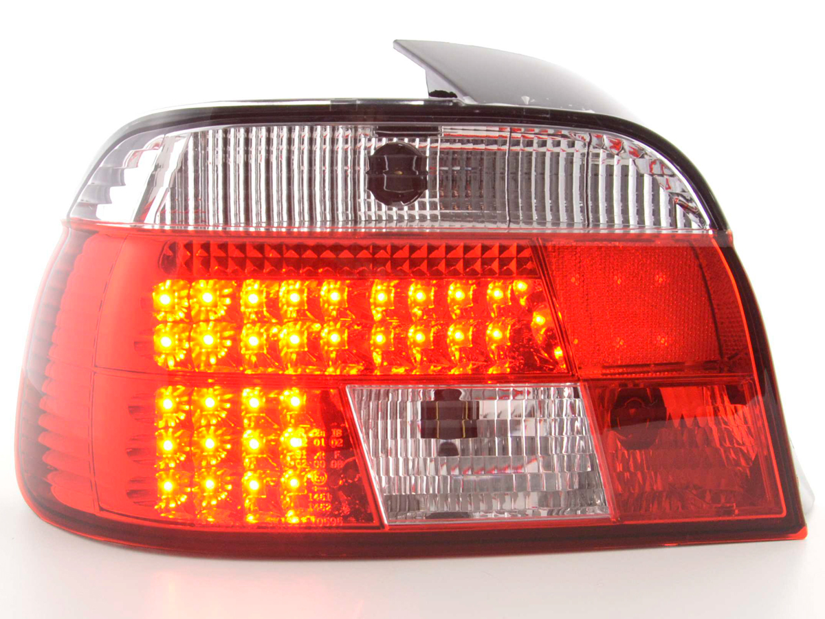 LED Rückleuchten Set BMW 5er Limousine Typ E39  95-00 klar/rot