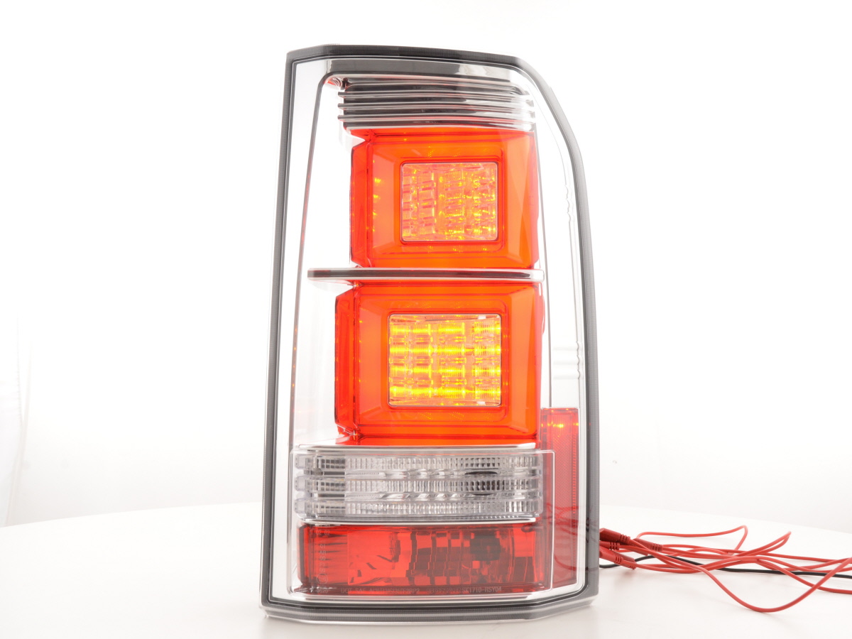 LED Rückleuchten Set Land Rover Discovery 3  04-09 chrom – Bild 5