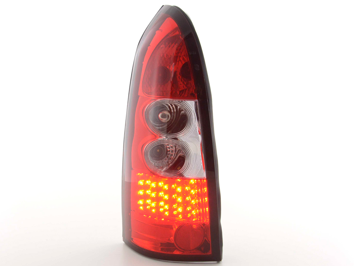 LED Rückleuchten Set Opel Astra G Caravan  98-03 klar/rot – Bild 3