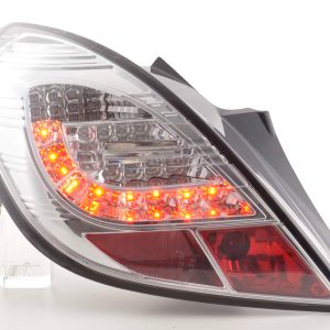 LED Rückleuchten Set Opel Corsa D 3-türig 06-10 chrom
