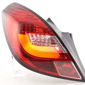 LED Rückleuchten Set Opel Corsa D 3-türig 06-10 rot/klar