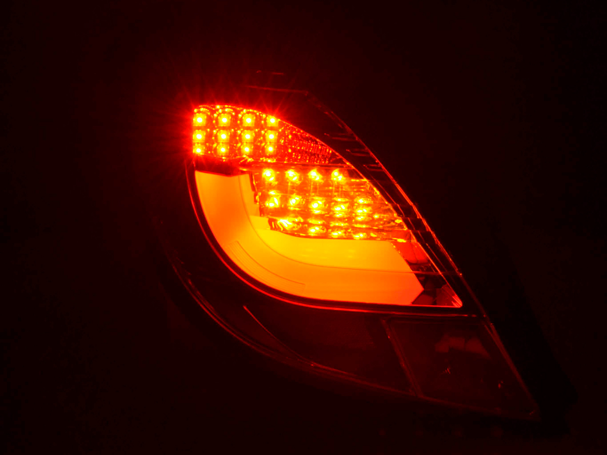 LED Rückleuchten Set Opel Corsa D 3-türig  06-10 rot/klar – Bild 6