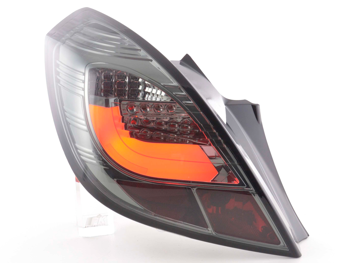 LED Rückleuchten Set Opel Corsa D 3-türig  06-10 schwarz – Bild 2