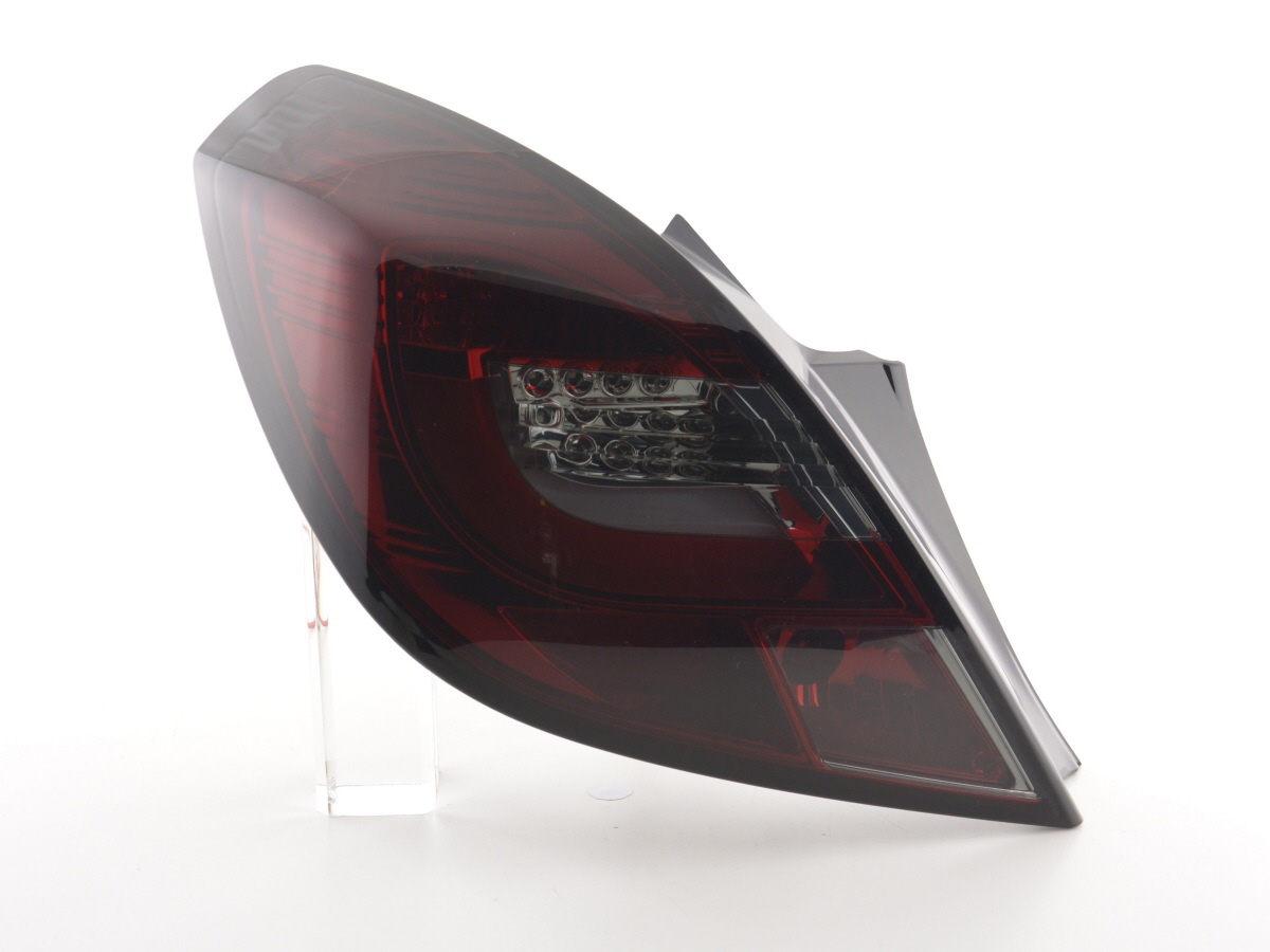 LED Rückleuchten Set Opel Corsa D 3-trg.  06-10 rot/schwarz – Bild 6