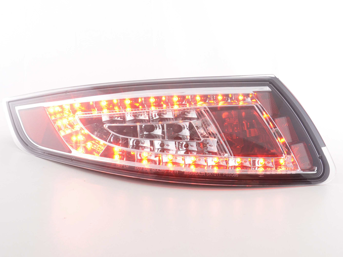 LED Rückleuchten Set Porsche 911 Typ 997  05-09 chrom – Bild 3