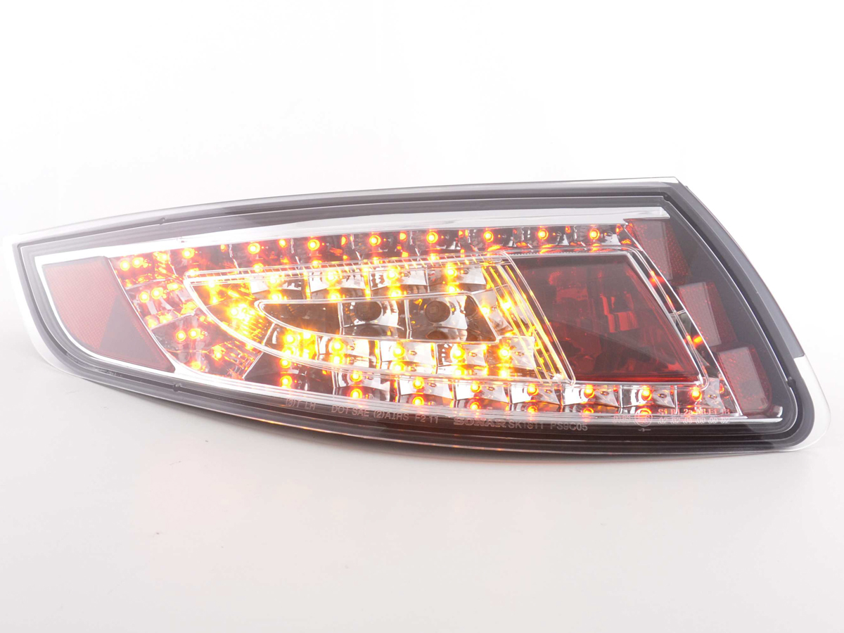 LED Rückleuchten Set Porsche 911 Typ 997  05-09 chrom – Bild 4