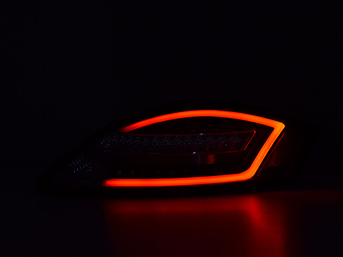 LED Rückleuchten Set Lightbar Porsche Boxster Typ 987  04-09 schwarz – Bild 2