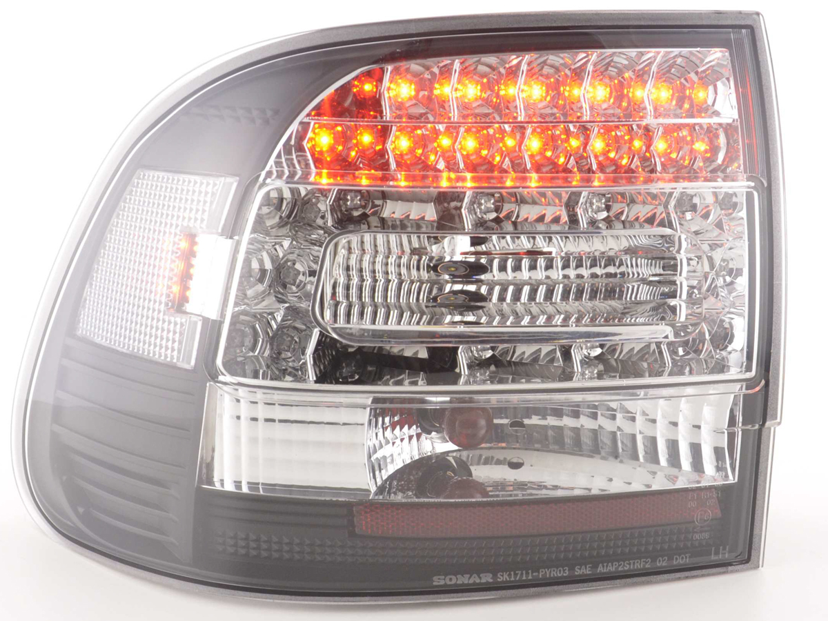 LED Rückleuchten Set Porsche Cayenne Typ 955  02-06 schwarz – Bild 3