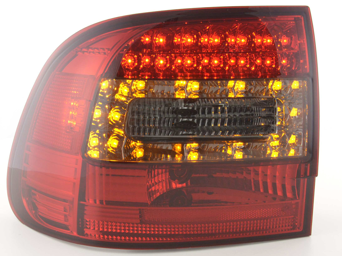 LED Rückleuchten Set Porsche Cayenne Typ 955  02-06 rot/schwarz – Bild 4