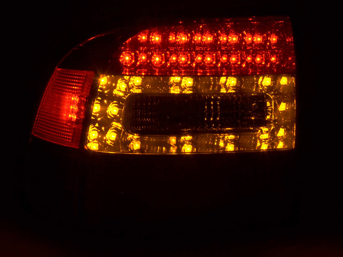 LED Rückleuchten Set Porsche Cayenne Typ 955  02-06 rot/schwarz – Bild 5
