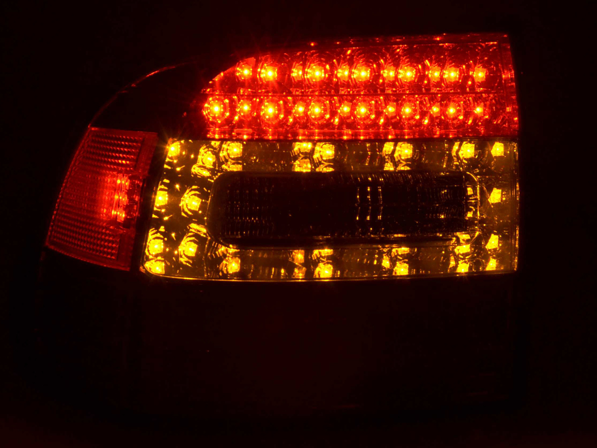 LED Rückleuchten Set Porsche Cayenne Typ 955  02-06 rot/schwarz – Bild 6