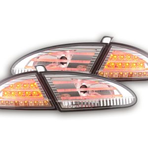 LED Rückleuchten Set Seat Leon Typ 1P 05-09 chrom
