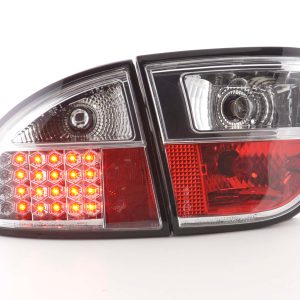 LED Rückleuchten Set Seat Leon Typ 1M 1999-2005 chrom