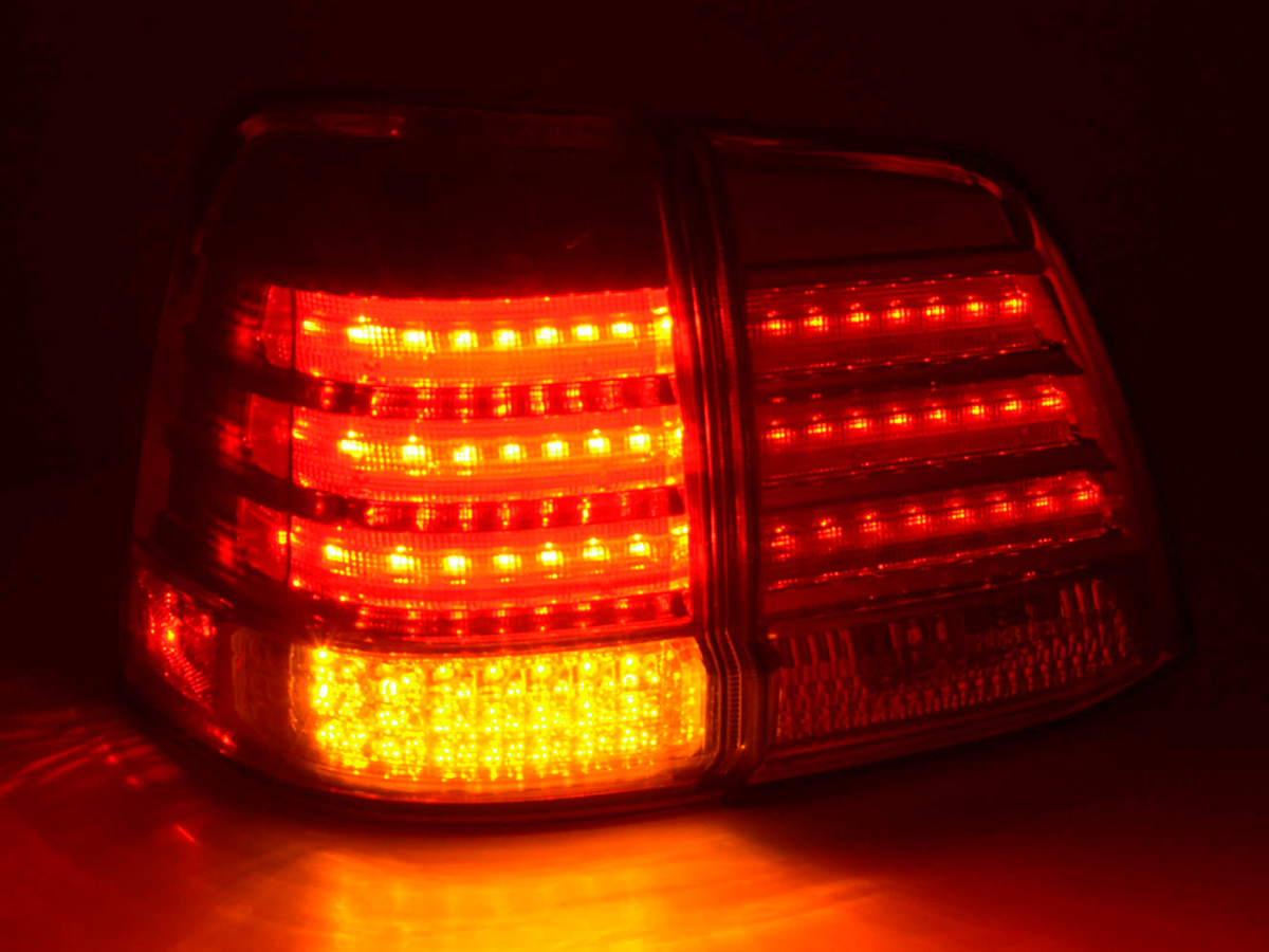 LED Rückleuchten Set Toyota Land Cruiser Typ FJ200  07-08 chrom – Bild 6