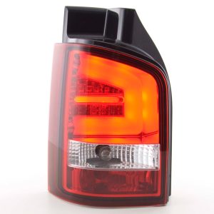 LED Rückleuchten Set VW T5  03-10 Heckklapentür-Version rot/klar