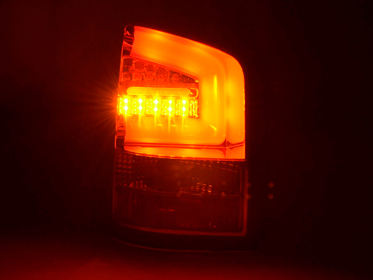 LED Rückleuchten Set VW T5  2010- Heckklapentür-Version chrom – Bild 5