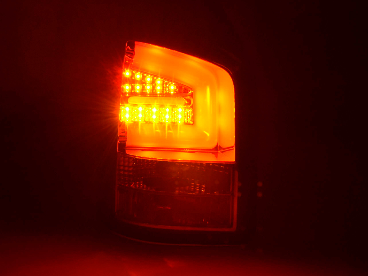 LED Rückleuchten Set VW T5  2010- Heckklapentür-Version chrom – Bild 6