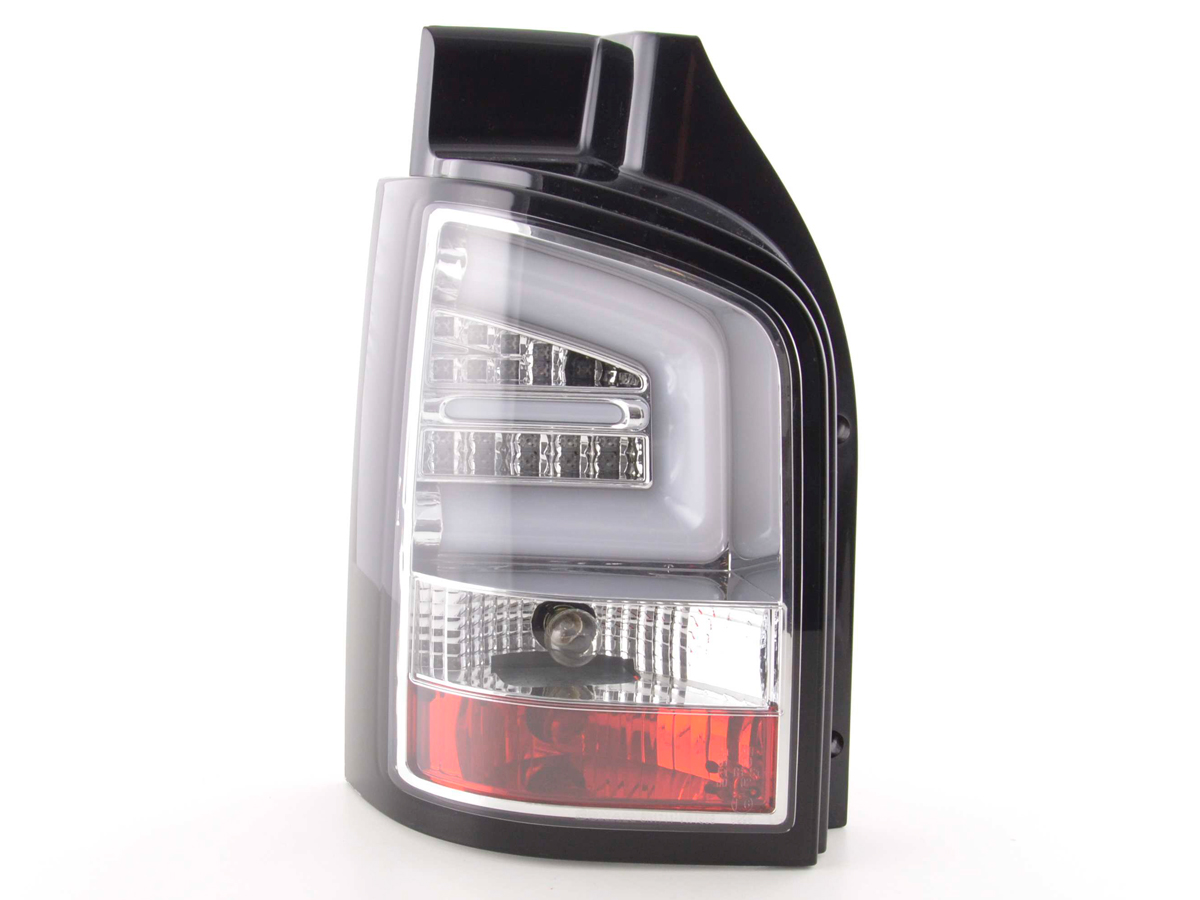 LED Rückleuchten Set VW T5  2010- Heckklapentür-Version chrom – Bild 7
