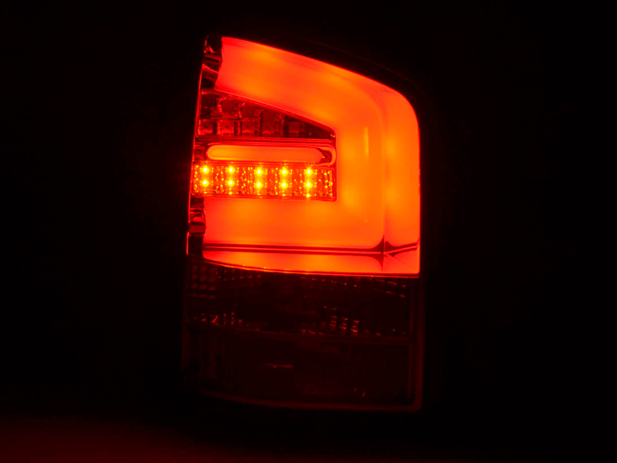 LED Rückleuchten Set VW T5  2010- Heckklapentür-Version rot/klar – Bild 5