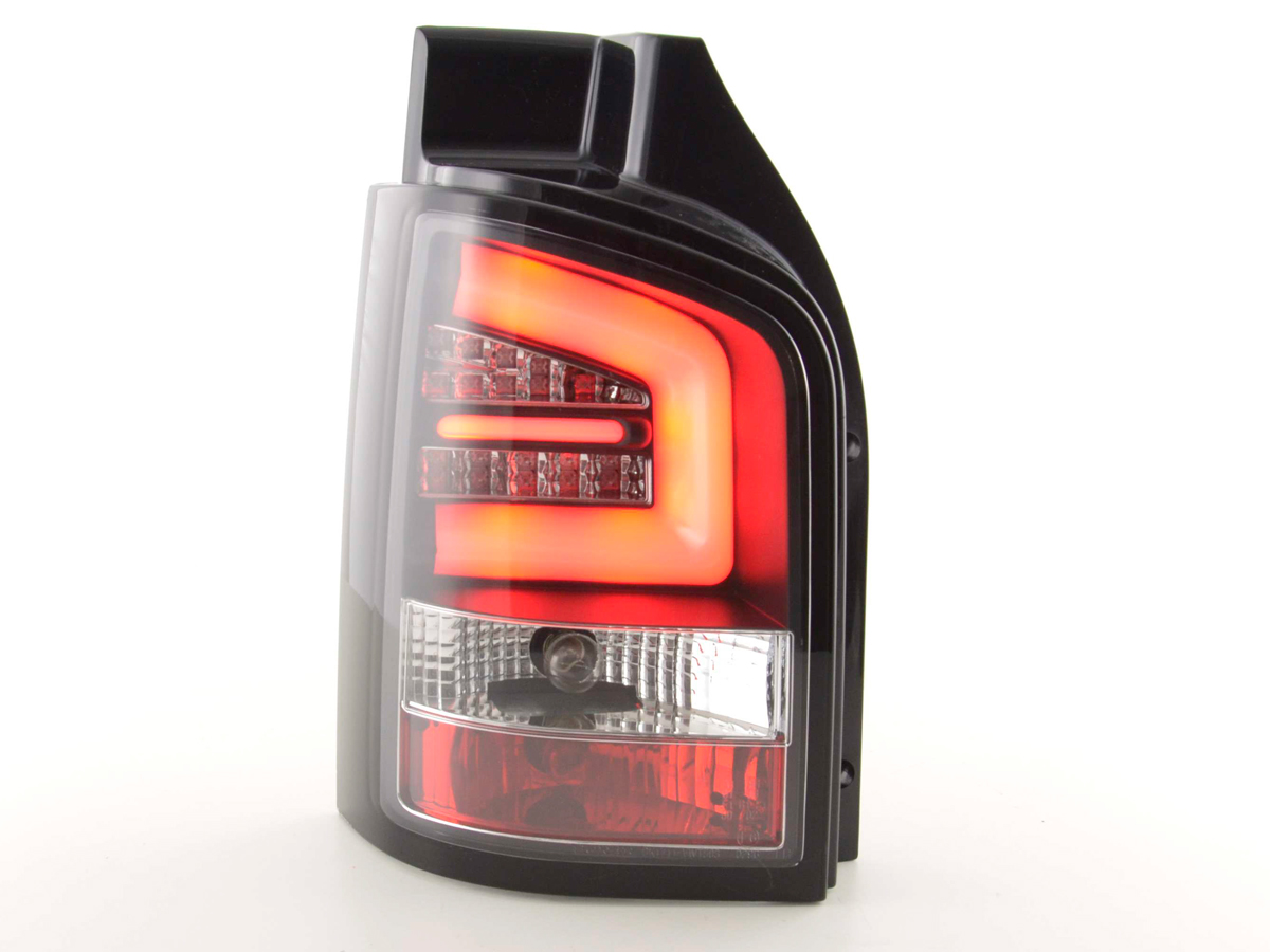 LED Rückleuchten Set VW T5  2010- Heckklapentür-Version schwarz – Bild 2