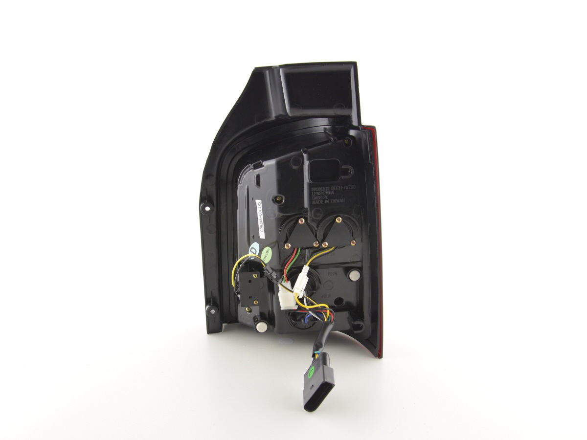 LED Rückleuchten Set VW Bus T5  03-10 rot/schwarz – Bild 7