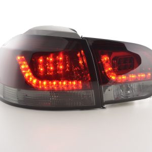 LED Rückleuchten Set VW Golf 6 Typ 1K  2008-2012 rot/schwarz  für Rechtslenker