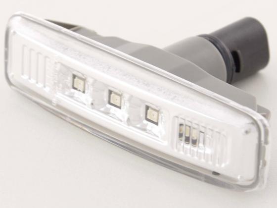 Seitenblinker Blinker Set LED BMW 5er E39, chrom – Bild 6