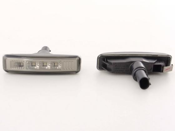 Seitenblinker Blinker Set LED BMW 5er E39, schwarz – Bild 2
