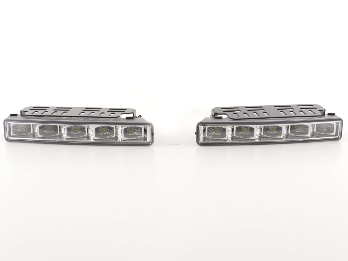 LED Leuchten Set universal mit externem Schalter, chrom – Bild 3