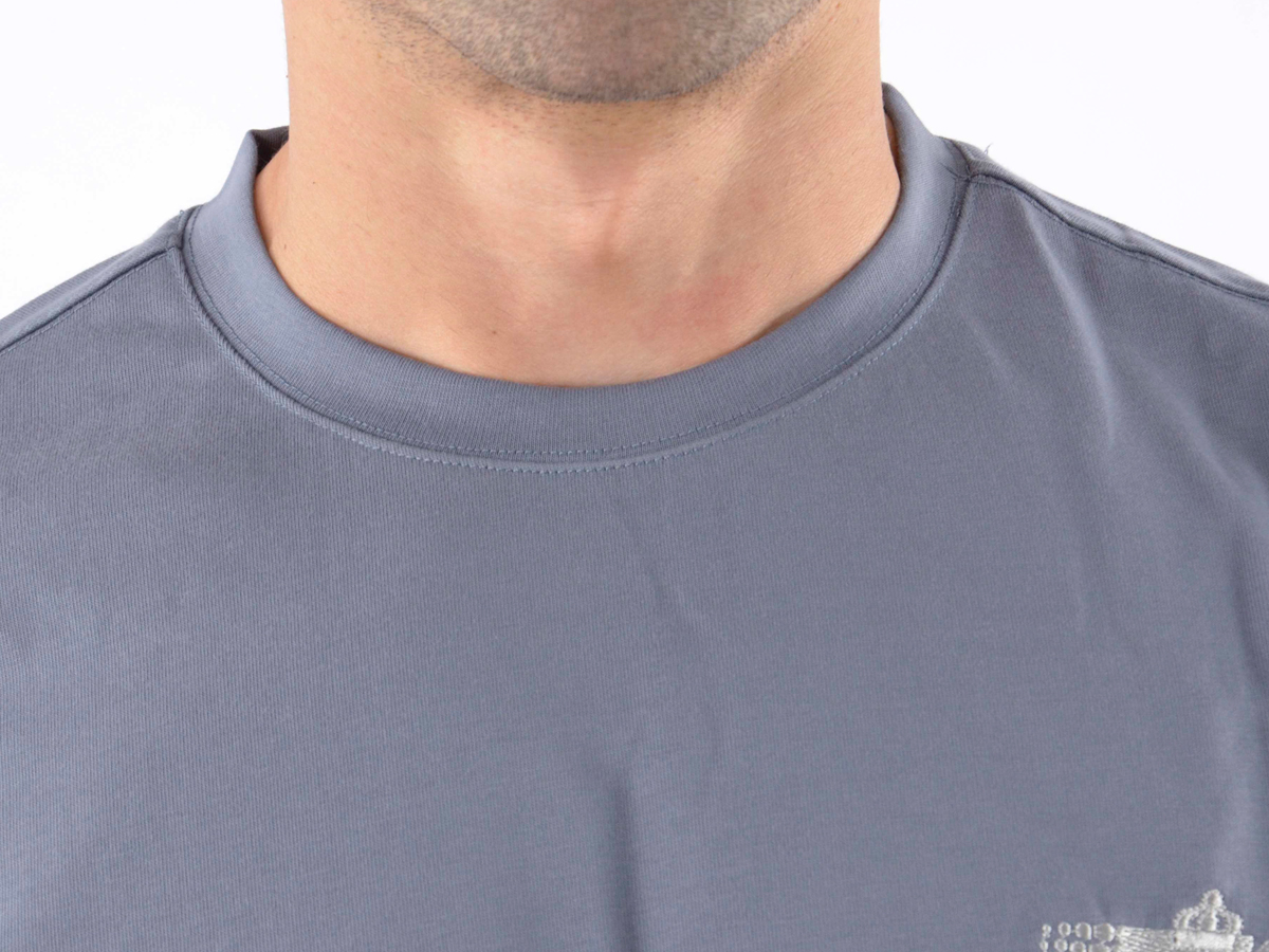 T-Shirt, Shirt, Top Modern, Klasse Design, grau Größe S