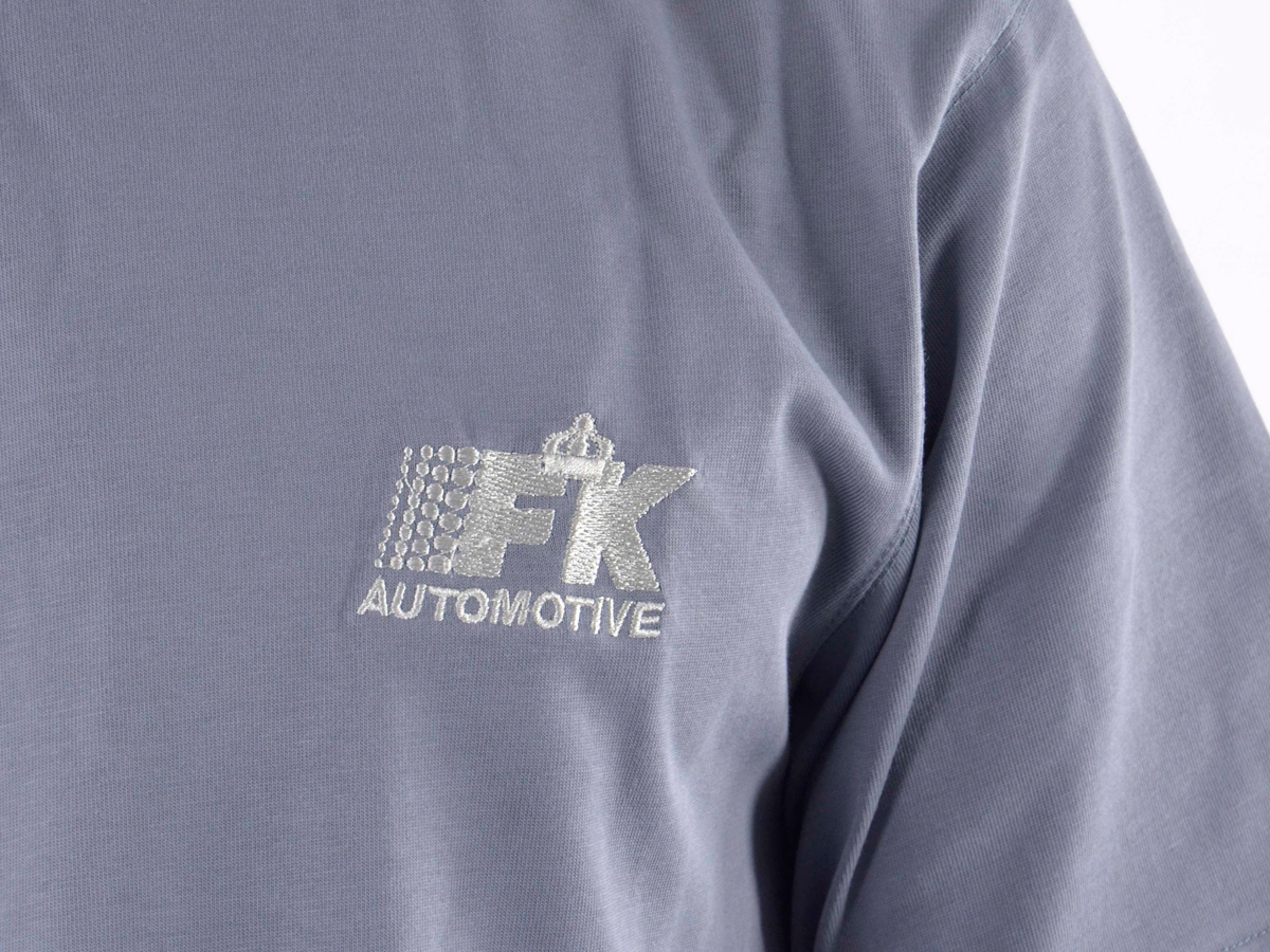 T-Shirt, Shirt, Top Modern, Klasse Design, grau Größe S – Bild 3