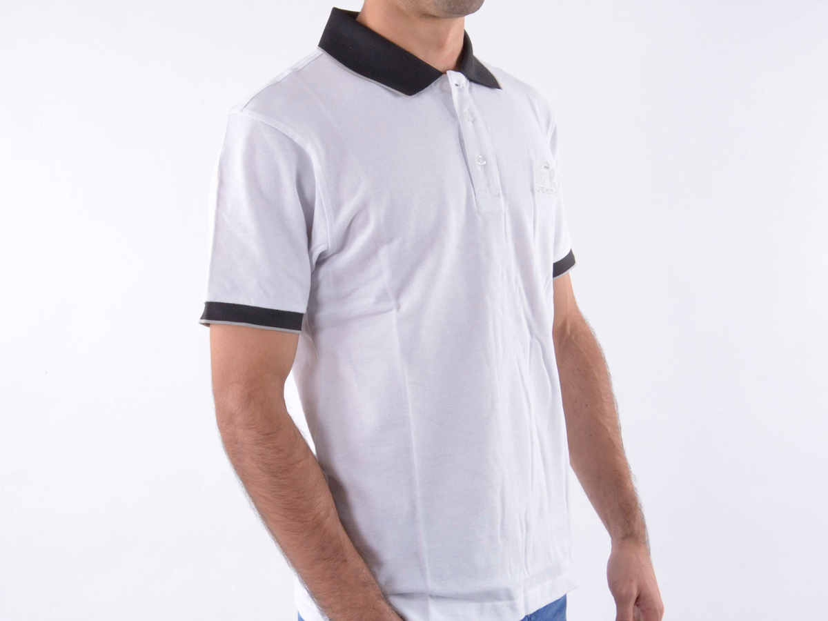 Poloshirt, Polo, Shirt, Top Modern, Klasse Design, weiß Größe S – Bild 2