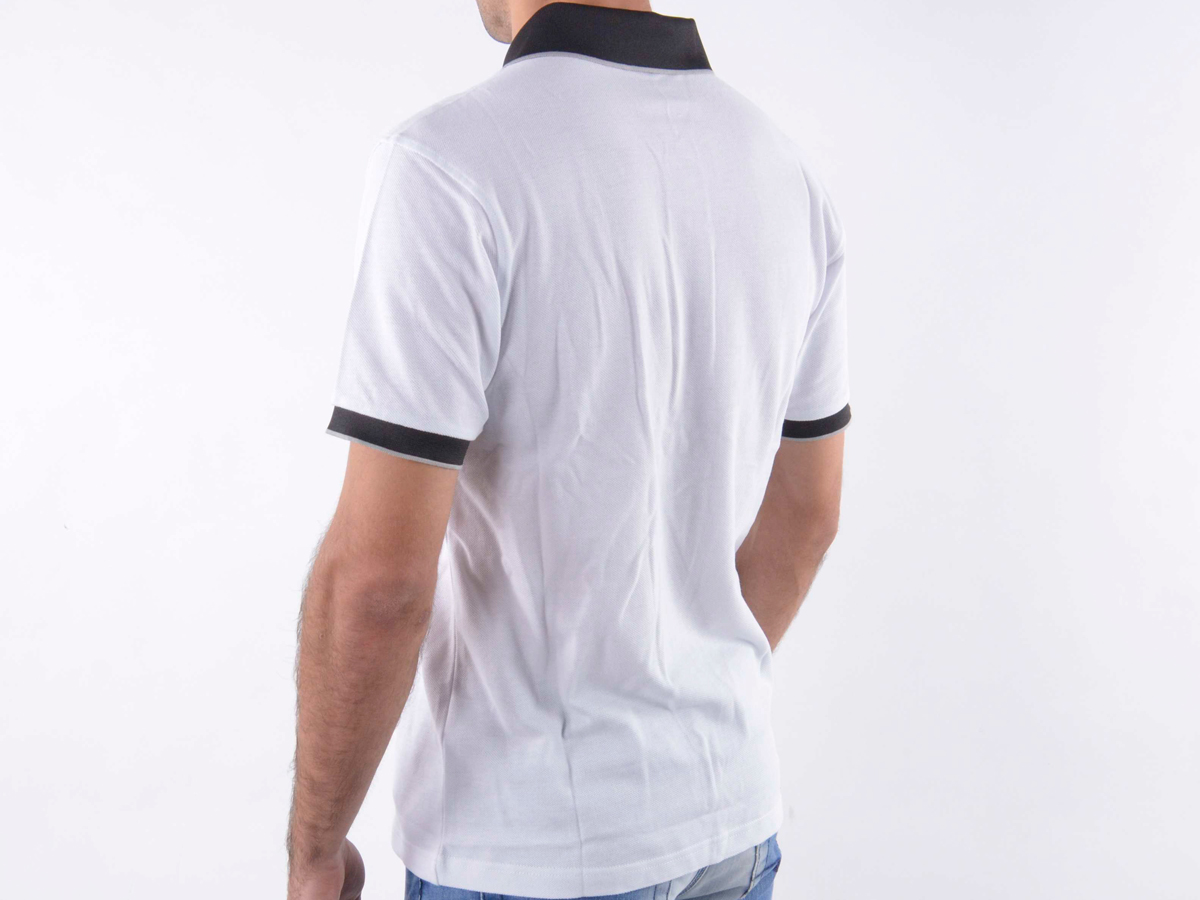 Poloshirt, Polo, Shirt, Top Modern, Klasse Design, weiß Größe S – Bild 7