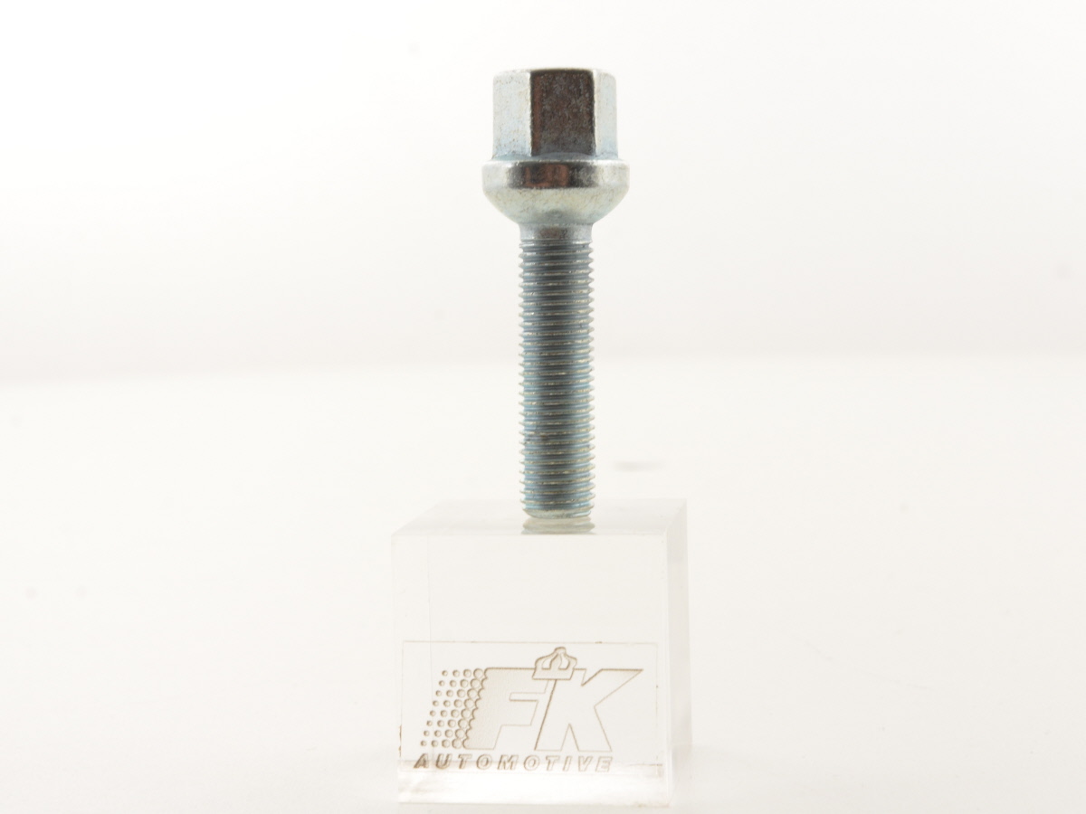 Radschrauben Set (10 Stk.) Schaftlänge 45mm Kugelbund silber M12x1,5 – Bild 5