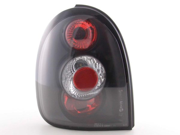 Rückleuchten Set Opel Corsa B 3-trg.  93-00 schwarz