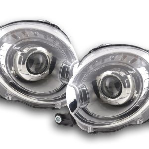 Scheinwerfer im Xenon-Look Fiat 500 (Typ 312) ab 2010 chrom