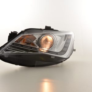 Scheinwerfer Set Daylight LED TFL-Optik Seat Ibiza 6J ab 2012 chrom