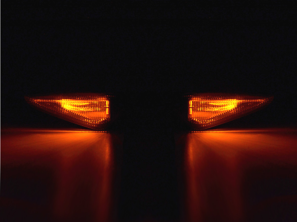 Seitenblinker Blinker Set LED BMW X3 F25 ab 2010 schwarz – Bild 2